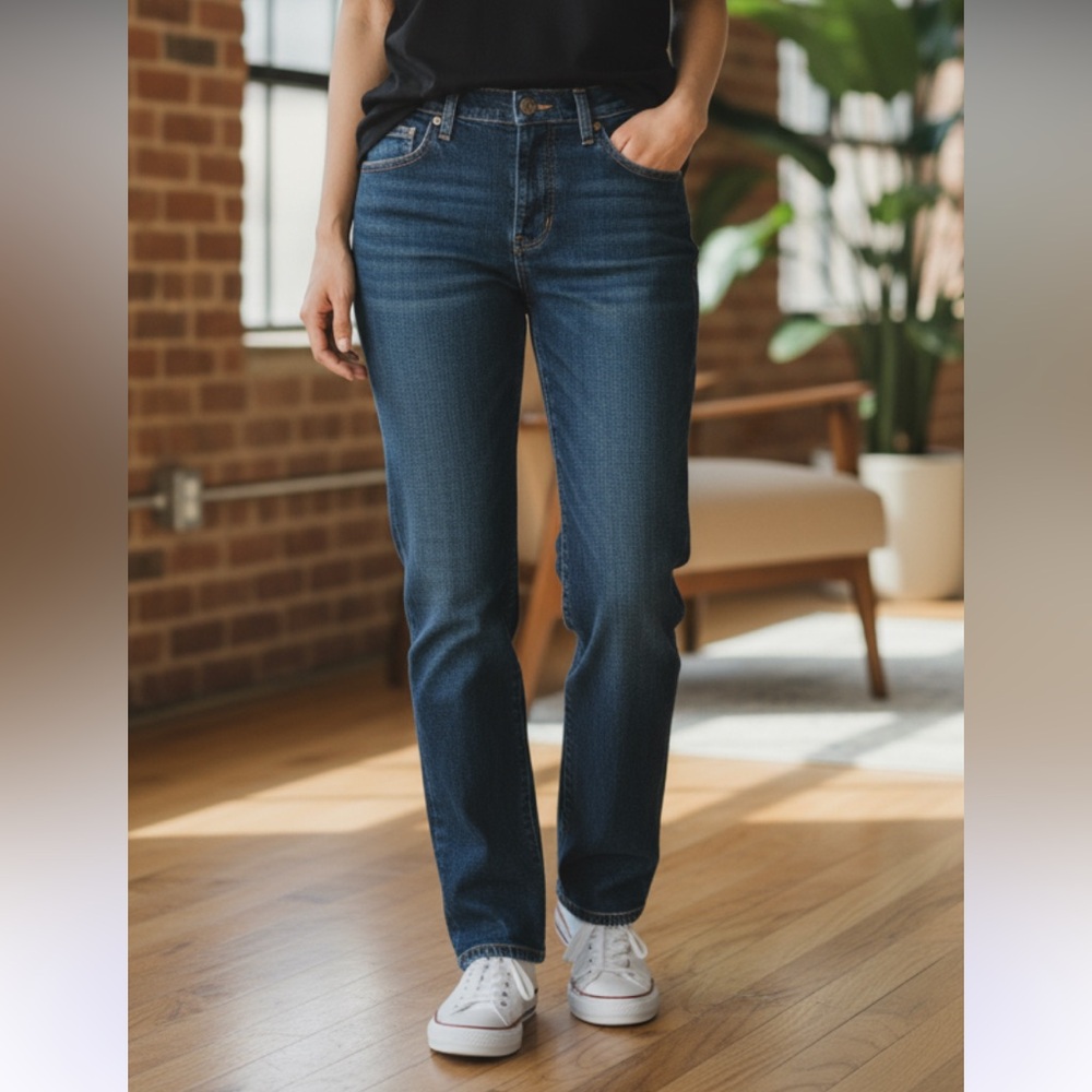 Gloria Vanderbilt Gabby Straight Women’s Juniors Jeans Size Medium 10